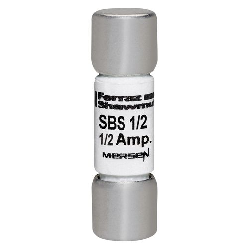 SBS1/2 - Fuse 600V 0.5A Fast-Acting Midget SBS Series